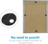 100PCS Picture Turn Button Fasteners Photo Frame Hardware, Picture Frame Hardware Backing Clips with 100 Pieces Screws, Type 2...