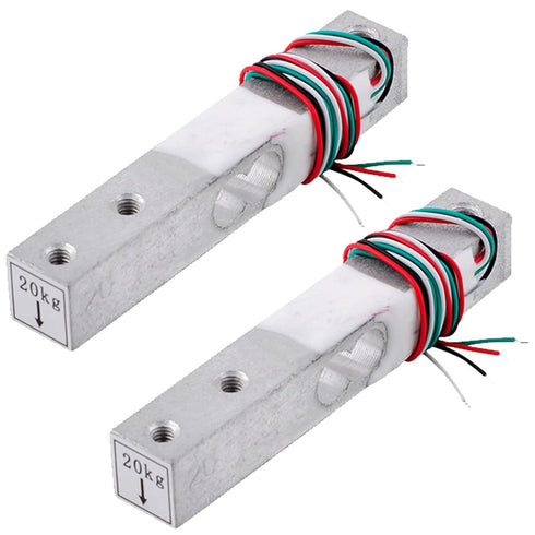 2PCS Digital Load Cell Weight Sensor 1kg 5kg 10kg 20kg High Precision Miniature Load Cells for Arduino DIY Electronic Portable Kitchen Scale Senso...