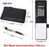 KXF Refillable A7 Pocket Journal Notebook with 2 Refill Pads & Calculator & Pen Small Shopping Note Pad Handy Memo Pad Book Ruled Reporters PU Lea...