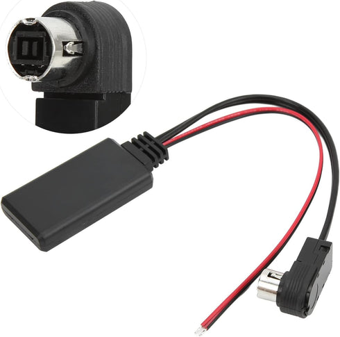 Yctze Bluetooth AUX Cable Adapter Wireless Bluetooth Module Audio Aux Adapter Cable Replacement for Alpine KCA?121B AI?NET CDA?9857 CDA?9886 CDA?1...