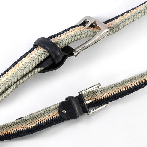 Adjustable Golf Belt for Men, Web Belt, Stretch Braided Casual Belt, Woven Elastic Bels for Jeans Shorts, with Golf Cup...