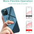 Transparent Cell Phone Ring Holder Grip, Clear Phone Ring Stand Holder, 360° Degree Rotation Phone Ring Finger Grip Back Kickstand, Compatible Tab...