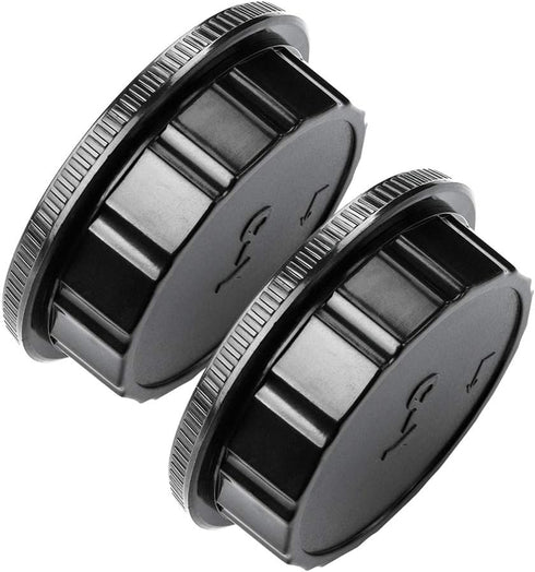 Body Cap and Lens Rear Cap Cover Replacement Set for CONTAX Yashica C/Y Mount Lens&Cameras,2 Sets...
