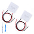 DUTTY 2pcs TEC1-12706 Semiconductor Refrigeration Tablets TEC1-12706 12V 6A Heatsink Thermoelectric Cooler Cooling Peltier Plate Module 40x40MM...