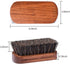 Jscarlife Polishing Shoe Shine Horsehair Deep Cleaning Brush - 100% Soft Genuine Horse Hair Bristles,Cleaning Leather Shoes Boots Or Other More Le...