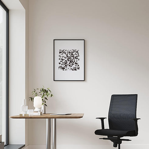 16 Pieces Wall Stencils for Painting, Herringbone Geometric Cubist Modern Wall Stencil, Reusable Templates for Painting on Walls Canvas DIY Craft ...