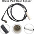 Brake Pad Wear Sensor Front & Rear Wheel | Compatible for BMW E87 E90 for 135i 328i 335i 335is 335d 2007 2008 2009 2010 | Replacement # 3435678944...