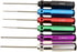 HUWAIMI 6 Color Hex Wrencher Hex screwdriver for RC CAR,HELICOPTER,Remote Control Car/airplane,0.05IN-1/16IN-3/32IN-5/64IN-1.5MM-2.5MM-3.0MM(New U...