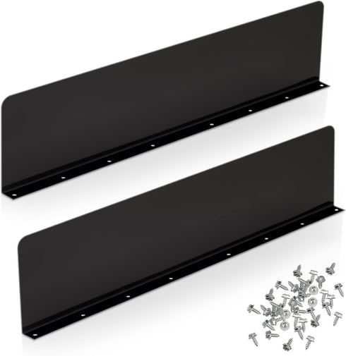 2 Pcs Gutter Valley Splash Guards Downspout Diverter Roof Rain Diverter Roofing Gutter Guards with 20 Screws Gutters for House Residential Flat Sh...