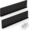 2 Pcs Gutter Valley Splash Guards Downspout Diverter Roof Rain Diverter Roofing Gutter Guards with 20 Screws Gutters for House Residential Flat Sh...