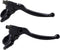 Left Right 7/8" 22mm Clutch Brake Handle Levers Perch Compatible with Honda XR80 XR100 CRF70 CRF80 CRF100 Pit Dirt Motor Bike Motocross...