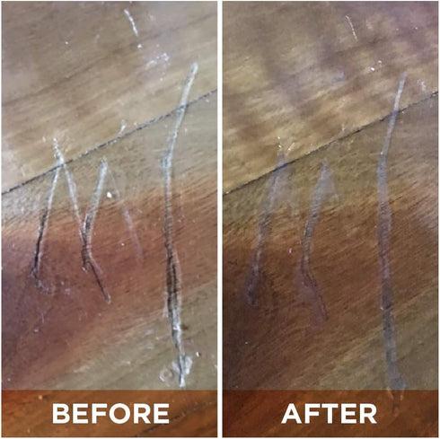 MagicEzy Wood Scratch RepairEzy – (Clear) - Scratched Wood Repair - Hardwood Floor Touch Up - Furniture Scratch Remover - Glossy, Ultra Strong Cle...