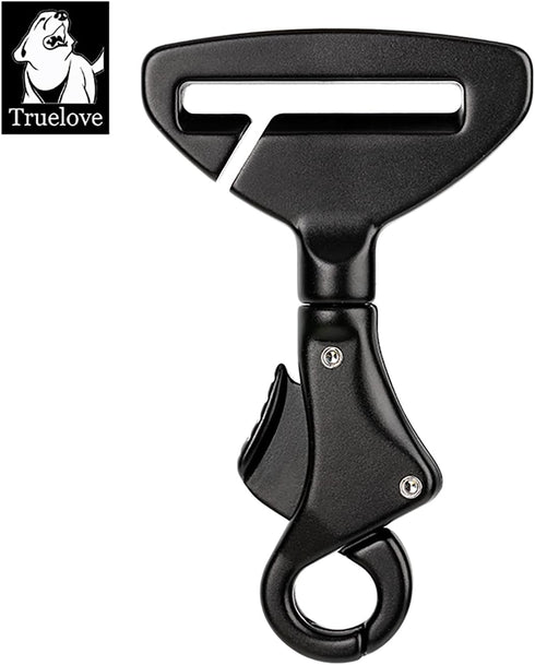 TRUE LOVE Vehicle Seat Belt Safety Buckle Lock, Fit Pet Harness Dog Car Travel Portable Lightweight...