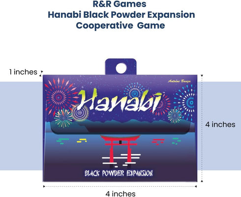 R&R Games Hanabi Black Powder Expansion Pack, Family Game for Adults and Kids...