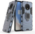 LuluMain Compatible with OnePlus 7T Case, Metal Ring Grip Kickstand Shockproof Hard Bumper (Works with Magnetic Car Mount) Dual Layer Rugged Cover...