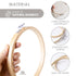 6Pcs Wooden Embroidery Hoops for Quilting Accessories - 4 inch to 10 inch Cross Stitch Craft Rings for Crafts Quilting Frame for Hand Quilting Sup...