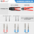 JRready ST6408 Standard .062" 4-Circuits Connectors,3.68mm Pitch Pin and Socket Connector 18-24 AWG, Compatible with Molex Standard .062" 4 Pins M...