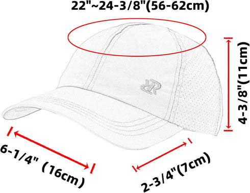 Women Criss Cross Ponytail Hat Polyester Breathable Unstructured Adjustable Baseball Cap...