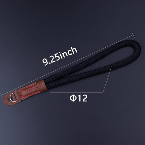 Black Camera Hand Wrist Strap Compatible with Fujifilm X-T30 X-T4 X-T3 X-T20 X-T2 X70 X-Pro2 X-E3 X30 XQ2 X100F A6100 A6600 A6400 A6000 A6300 A650...