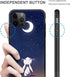 ZHEGAILIAN Case Compatible with iPhone 13,Moon Rabbit Cases Compatible with iPhone 13 for Girls,Non-Slip Pattern Design Back Cover[Shock Absorptio...