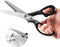 KimDaro Pinking Shears Set, 9.2 Inches Handled Professional Stainless Steel Dressmaking Sewing Craft Scissors Zig Zag Scissors (Serrated, 7mm)...