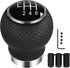 Universal Shift Knob 6 Speed Manual Gearbox Shift Knobs Fit for Most Car Transport Vehicles?Round Head R Up?...