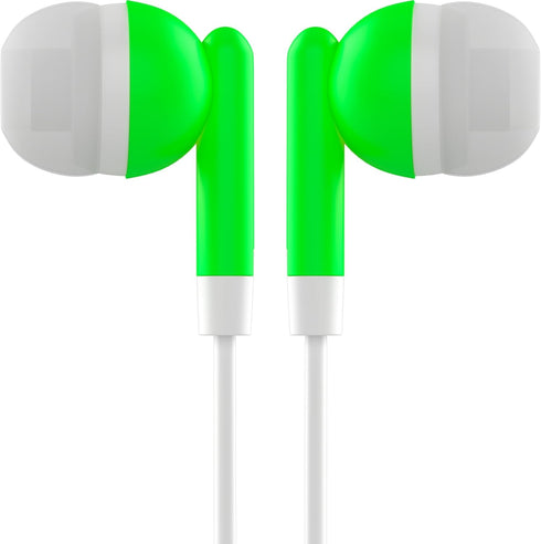 Maeline Bulk Earbuds with Microphone, Noise Isolating in-Ear Headphones for Classroom, Library, Travel, 3.5mm Wired Student Earbuds Earphones for ...