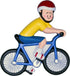 OC-123-M Bicycle Rider Ornament...