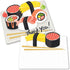 Big Dot of Happiness Let's Roll - Sushi - Shaped Japanese Party Thank You Note Cards with Envelopes - Set of 12...