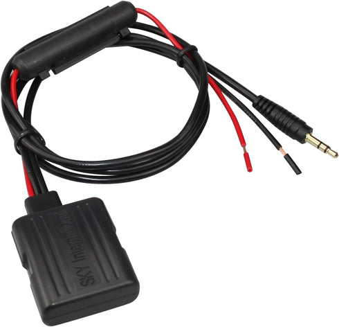 Universal Bluetooth Module 3.5mm Input for Car Stereo Wireless Play for iPod iPad iPhone 5 6 7 8 X Xs Max XR 11 12 13 Pro Max Samsung Huawei Xiaom...