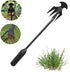 Weed Puller Tool Garden Weed Pulling Tool, Gardening Hand Weeder Tools, Weeding Artifact Uprooting Weeding Tool with 4 Teeth Manganese Steel, Weed...