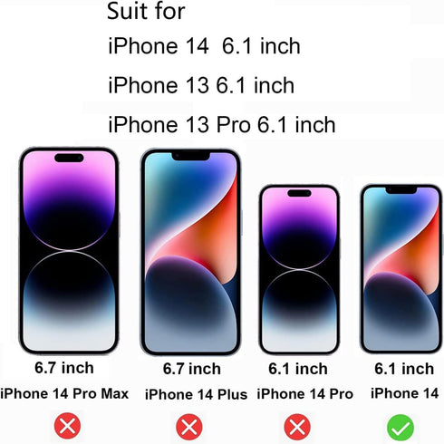 2 Pack Matte Anti-Blue Privacy Tempered Glass for iPhone 13 Pro/iPhone 13 / iPhone 14 Anti-glare Anti-Spy Screen Protector Anti-Peeping Film Color...