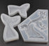 3Pcs Mermaid Tail Ocean Wave Shape Epoxy Mold DIY Resin Craft Making Silicone Mold Sea Set...