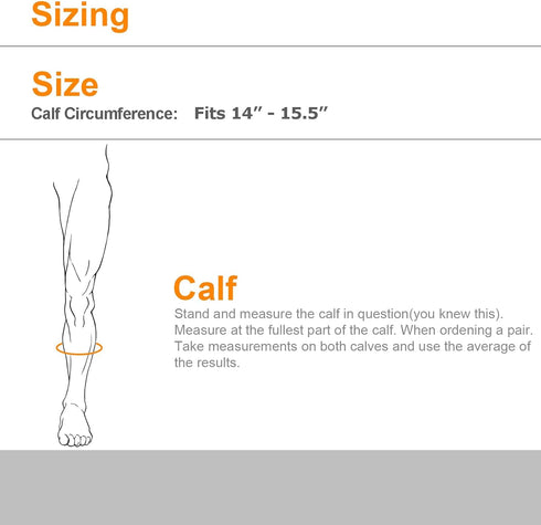 Cosmos Neoprene Calf Skin Compression Sleeve for Outdoor Sports...