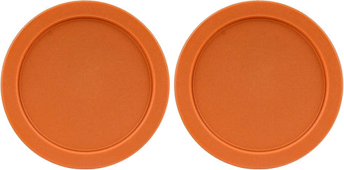 Replacement Lid for Pyrex 6" Storage Plastic Cover 4 Cup Bowl 7201-PC Orange (2-Pack)...
