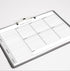 Weekly To Do List Notepad, 60 Page Task Planning Pad w/Daily Checklist, Priority Todo Checkbox & Notes. Desk Notebook to Organize Office 11 X 8.5...