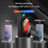 TAURI [Designed for Samsung Galaxy S21 Ultra 5G, 2 Pack Flexible TPU Screen Protector + Camera Lens Protector, Support Fingerprint Unlock, Easy In...