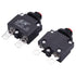 13 Amps Thermal Circuit Breakers 125/250V AC 32V DC Push Button Manual Reset Overload Protector Switch 13A 2 Pack with Transparent cover...