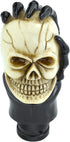 Arenbel Skull Shifter Knobs Car Racing Gear Lever Stick Skeleton Shift Handle Fit Most Manual Automatic Vehicles Trucks, Beige...
