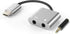 Cubilux USB C to TRS Microphone Headphone Splitter, Type C to 3.5mm Audio MIC Adapter Compatible with Google Pixel 8/7/6 Pro, Pixel 7a/6a, Pixel F...