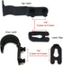 3 Pack Mailbox Plastic Latch Set Repair Kit for Solar Group Mail Box Standard Metal Mailbox Repair...