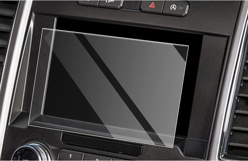 CDEFG Car Screen Protector Center Control Navigation Touch Screen Protector for 2014-2020 Ford F150 F250 F150 Raptor 8 Inch, Tempered Glass HD Scr...