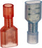 Gardner Bender 15-152P Electrical Disconnect Terminal, 22-10 AWG, Fully-Insulated, Crimp Connection, Male and Female Pairs, Blue & Red, Blue & Red...