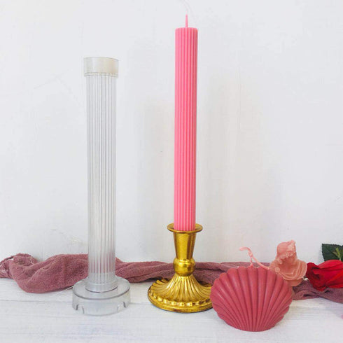 MILIVIXAY 1pc Pillar Candle Mold-Diameter:1.0inch,Height:11.6inch....
