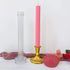 MILIVIXAY 1pc Pillar Candle Mold-Diameter:1.0inch,Height:11.6inch....