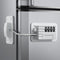 Fridge Lock, Upgraded Refrigerator Lock Combination, Freezer Lock for Upright Freezer, Cabinet Lock with Code for Child Safety, Refrigerator Lock ...