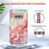 Btscase for Samsung Galaxy S10e Case, Heavy Duty Three Layer Marble Shockproof Full Body Rugged Hard PC+Soft TPU Bumper Drop Protection Women Girl...