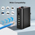 50PCS RJ45 Connectors, Ethernet Cat6 Connector, RJ45 Pass Through Connector, Cat 6 Pass Through RJ45 Connectors for Solid or Stranded UTP Ethernet...