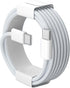 DTOL USB C to USB C Cable (6.6ft Nylon Braided), 60W/45W/36W/30W/20W/18W Fast Charging, Compatible with iPhone15/iPad/MacBook, Samsung and More...