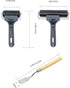 HRJZF Black Printmaking Brayers - Premium Brayer Rollers for Crafting, Hard Rubber Roller Brayers, Vinyl Roller Ink Paint Brush for Wallpapers Sta...